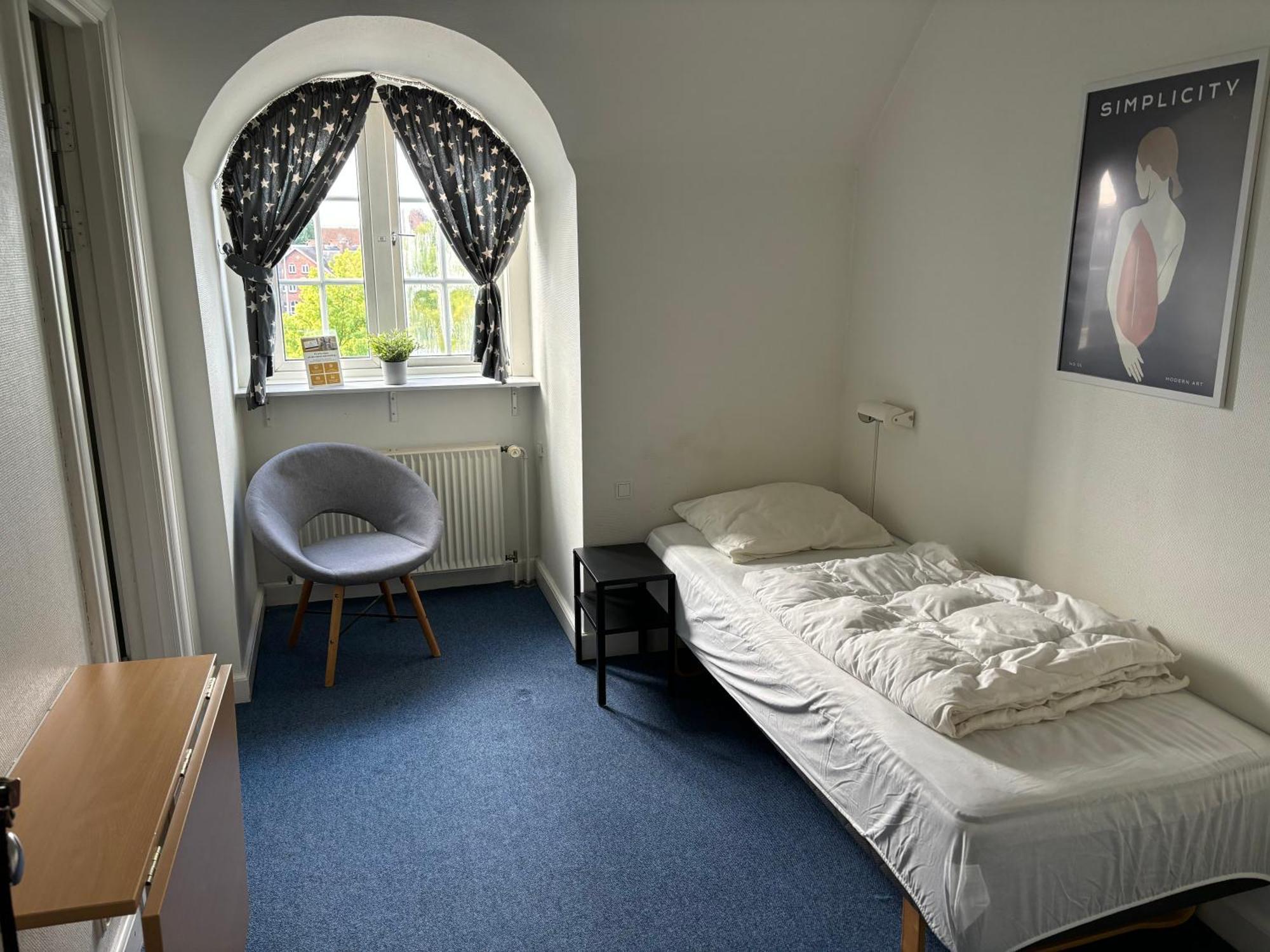 ダンホステル オーデンセ シティ エクステリア 写真 A room at the Internationales Haus